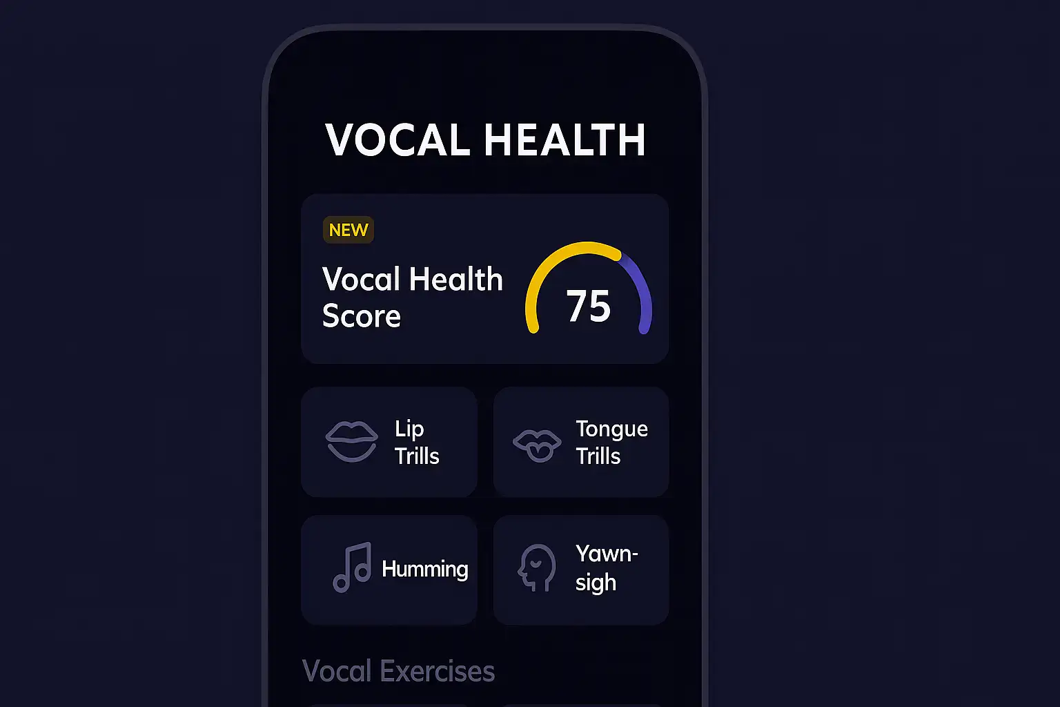 Vocal Health Score